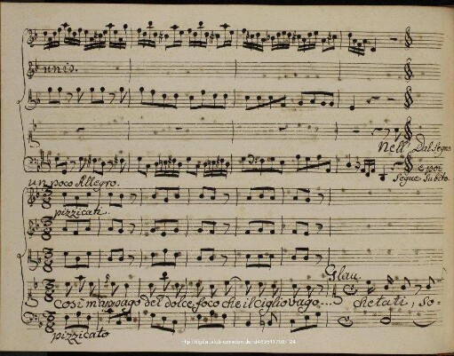 Recitativo: Chetati sopito anno il suo duol tuoi dolci canti