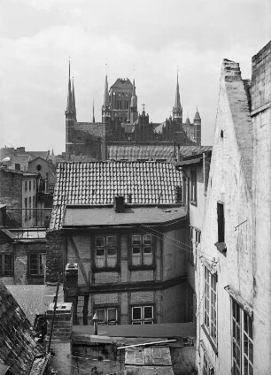 Danzig, alte Speicher an der Neuen Mottlau