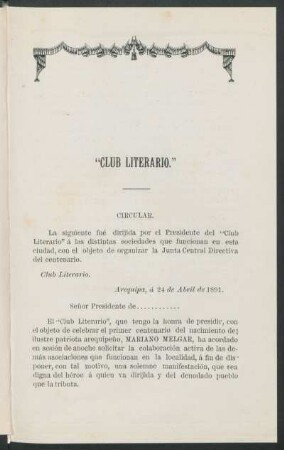 [Documentos.]