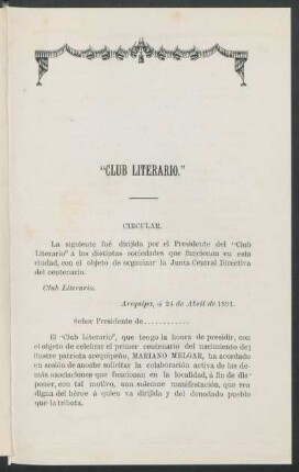 [Documentos.]
