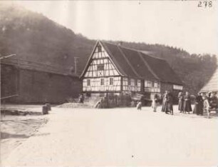 Bauernhaus. 18. Jahrhundert. Fachwerk