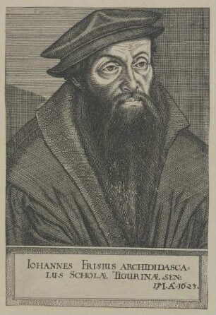 Bildnis des Iohannes Frisius