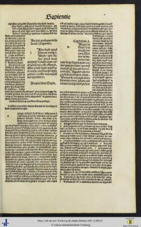 Liber Sapientie cum postilla