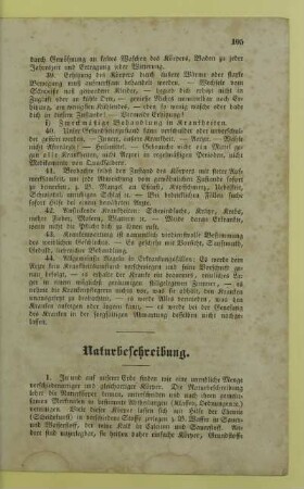 Naturbeschreibung