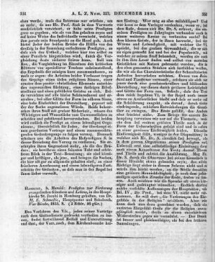 Schmaltz, M. F.: Predigten zur Förderung evangelischen Glaubens und Lebens, in der Hauptkirche St. Jacobi in Hamburg 1835 gehalten. Bd. 1-4. Hamburg: Herold 1835