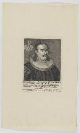 Bildnis des Iohannes Adamvs Osiander