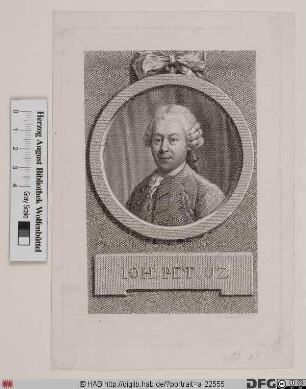 Bildnis Johann Peter Uz