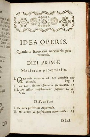 Idea Operis.
