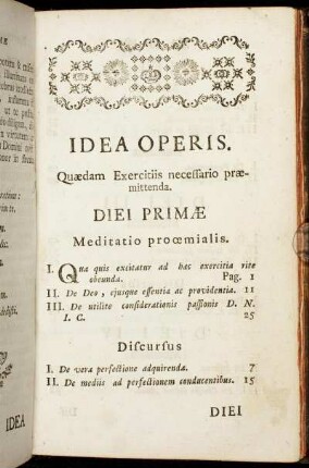 Idea Operis.