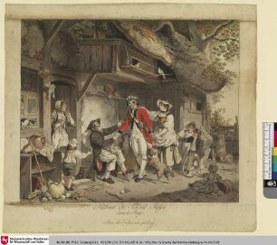 Retour du Soldat Suisse dans le Pays.