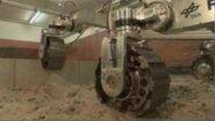 Rover Exomars im Test