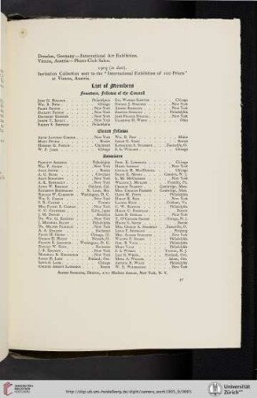 Founders, Fellows of the Council