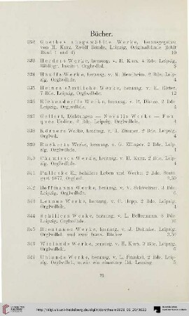 Bücher (Nr. 332-352)