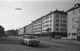 Rheinstraße in Mühlburg.