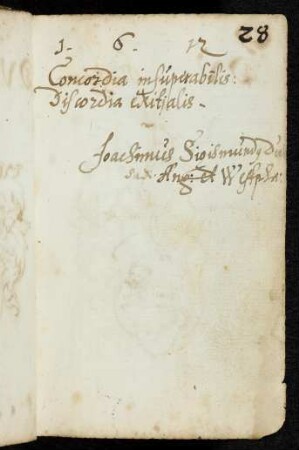 28 Joachimus Sigismundus, Dux. Sax.Ang.Westph.