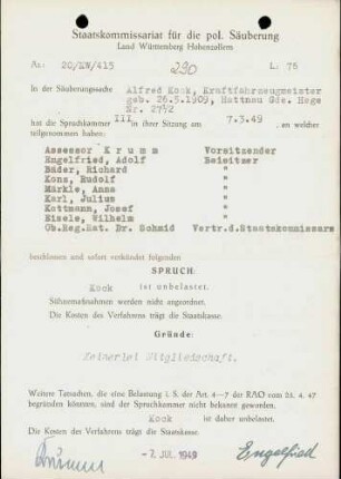 Kock, Alfred