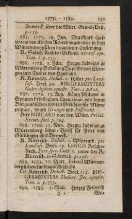 131-141, 1575 - 1620