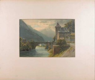 Darstellung des Schlosses bei St. Maurice