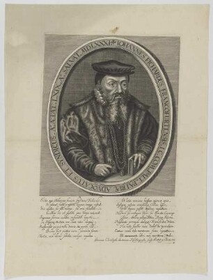 Bildnis des Iohannes Fichardus