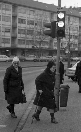 Fußgänger im Straßenverkehr