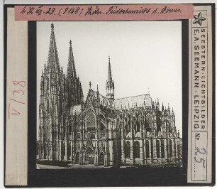 Köln, Dom : Außenansicht von SO