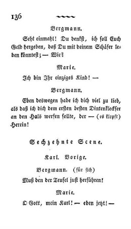 Sechzehnte Scene - Zwanzigste Scene