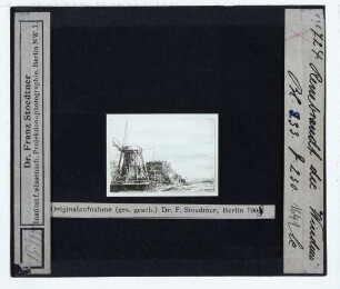 Rembrandt, Windmühle (Druck B233)