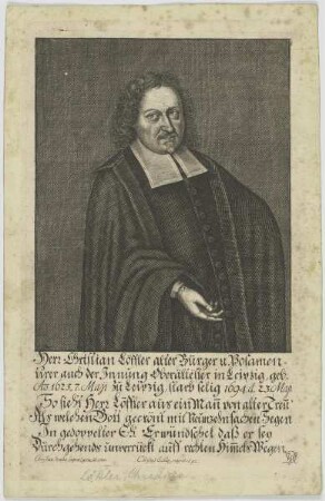 Bildnis des Christian Löffler