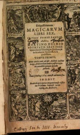 Disquisitionum Magicarum Libri Sex : In Tres Tomos Partiti, 1