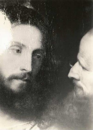 Vecellio, Tiziano gen. Tizian. Der Zinsgroschen. Ausschnitt zu Restaurierungszwecken. Dresden: Staatliche Kunstsammlungen, Gemäldegalerie Alte Meister Kat. 1908 Nr. 169