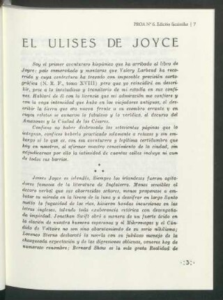 El "Ulises" de Joyce