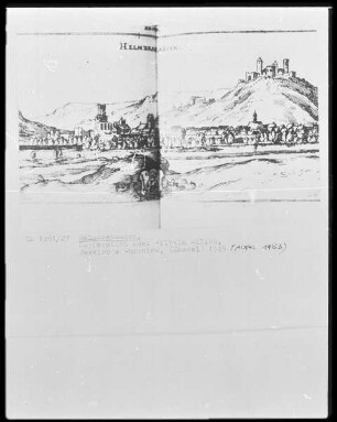 Hessische Chronika — Ansichten von Liebenau, Trendelburg und Helmarshausen — Helmarshausen