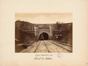 Bergisch-Märkische Eisenbahn Gemmenicher Tunnel, Aachen (Tunnel de Botzelaer): Tunnelportal