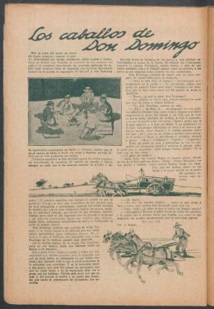 Los caballos de Don Domingo