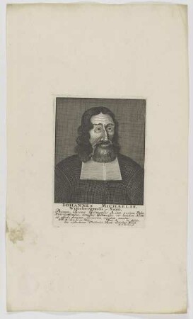 Bildnis des Iohannes Michaelis