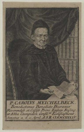 Bildnis des Carolus Meichelbeck
