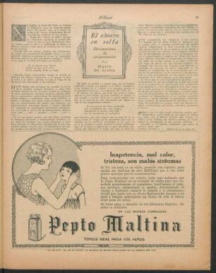 El ahorro en solfa : Divagaciones de circunstancias