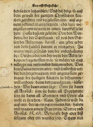 Drey Christliche Gespräch vnnd vnderweisung, Ob den Layen das Hochwirdig Sacrament des Altars vnder bayderlay gestalt zeraichen, Ob den Priestern die Ee zuzelassen, Vnd ob die Göttlichen aempter in einer jetwedern Nations Sprachen zu verrichten sein