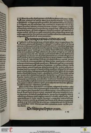 De temporibus ordinationum