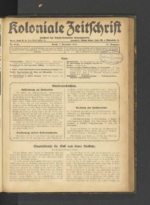 Staatssekretär Dr. Solf nach seiner Rückkehr.