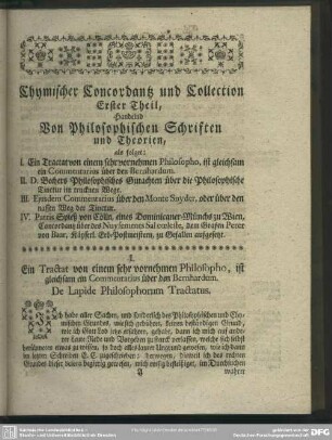 Erster Theil, Handelnd Von Philosiophischen Schriften und Theorien
