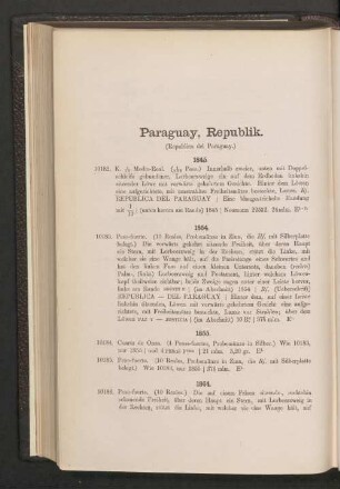 Paraguay, Republik