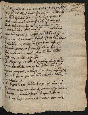 Beilage zum vorangehenden Brief von 1694 mit Exzerpten 'Ex Chr. Thomasij Praefatione in Poiretum de eruditione solida'