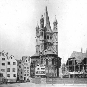 Köln, Groß St. Martin, von SO