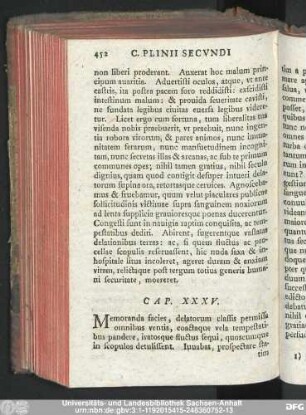 Cap. XXXV.