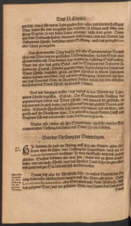 Von der Niessung der Unwirdigen.