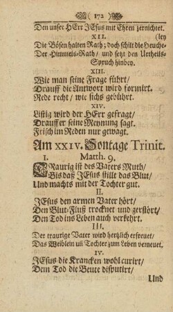 Am XXIV. Sontage Trinit. Matth. 9.