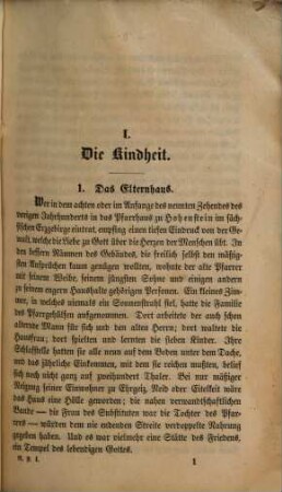 Gotthilf Heinrich von Schubert : ein Lebensbild