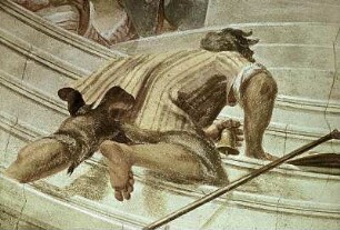 Mittelbild: Verherrlichung des heiligen Ulrich