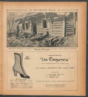 La retirada rusa - [Fotografía]